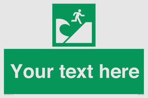 Custom Safe Condition Tsunami evacuation area